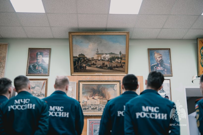 Курсанты Академии посетили Музей пожарной охраны Москвы