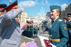 На Красной площади состоялся выпуск молодых специалистов