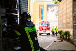 В Академии прошли пожарно-тактические учения