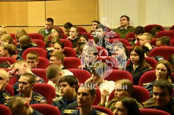 В Академию ГПС МЧС России прибыли кадеты Московских школ