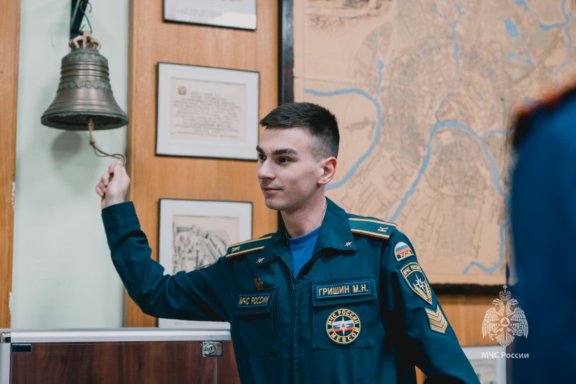 Курсанты Академии посетили Музей пожарной охраны Москвы