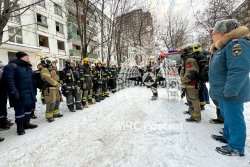 Личный состав Академии принял участие в инструкторско-методических сборах по отработке приемов тактической вентиляции