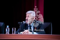 В Академии состоялся «Урок мужества» с Героем Советского союза Борисом Лялиным