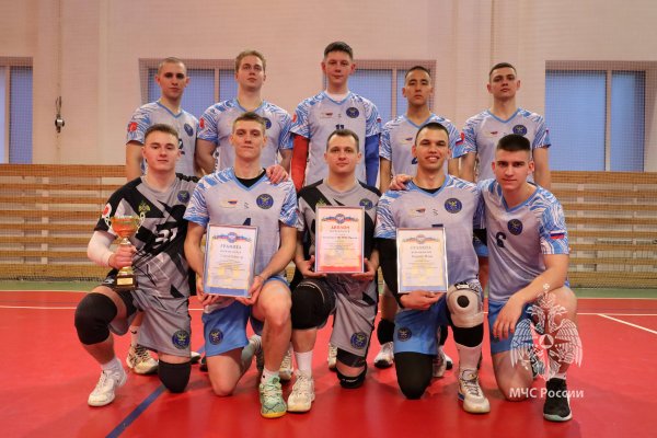  Сборная команда Академии одержала победу в турнире по волейболу
