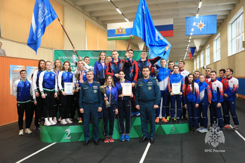 Завершились Всероссийские соревнования по пожарно-спасательному спорту среди вузов МЧС России