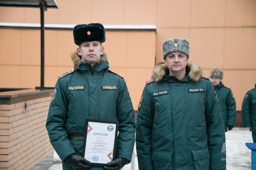 Определены призеры олимпиады по дисциплине «Пожарная тактика»