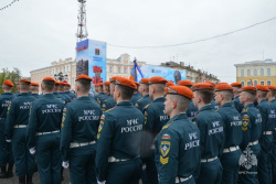 Парадные расчеты Академии приняли участие в Парадах Победы