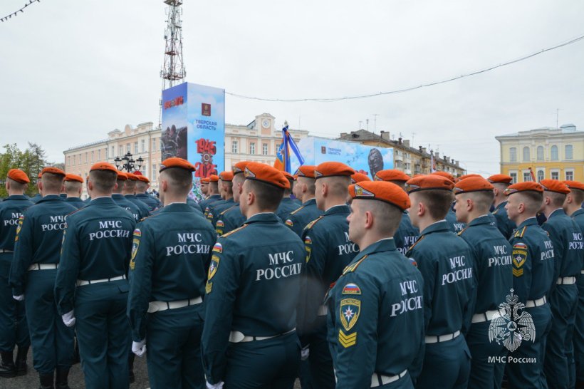 Парадные расчеты Академии приняли участие в Парадах Победы