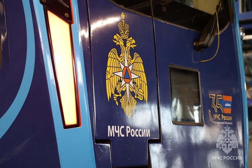 В московском метрополитене курсирует тематический поезд безопасности