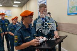 Академию посетили учащиеся кадетского класса «Спасатель» МБОУ СОШ №3