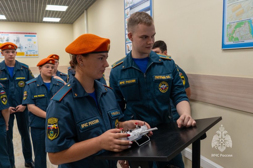 Академию посетили учащиеся кадетского класса «Спасатель» МБОУ СОШ №3