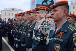 Парадные расчеты Академии приняли участие в Парадах Победы