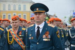 Парадные расчеты Академии приняли участие в Парадах Победы
