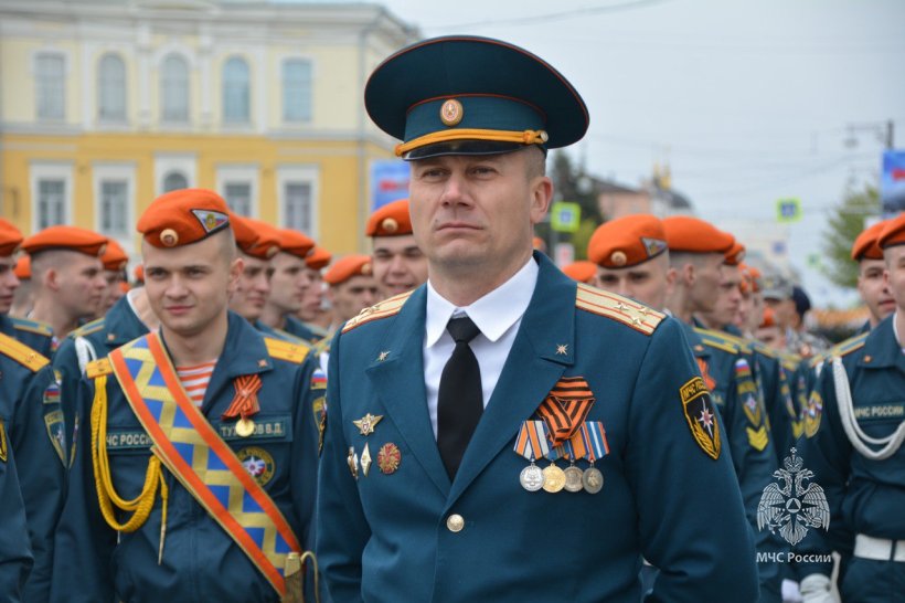 Парадные расчеты Академии приняли участие в Парадах Победы