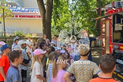 Курсанты Академии посетили центр развития творчества детей и юношества в городе Геленджике