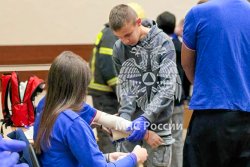 Cтуденты Академии провели профориентационное занятие для десятиклассников