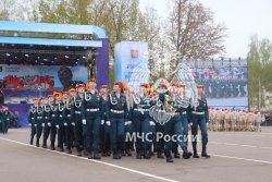 Парадные расчеты Академии приняли участие в Парадах Победы